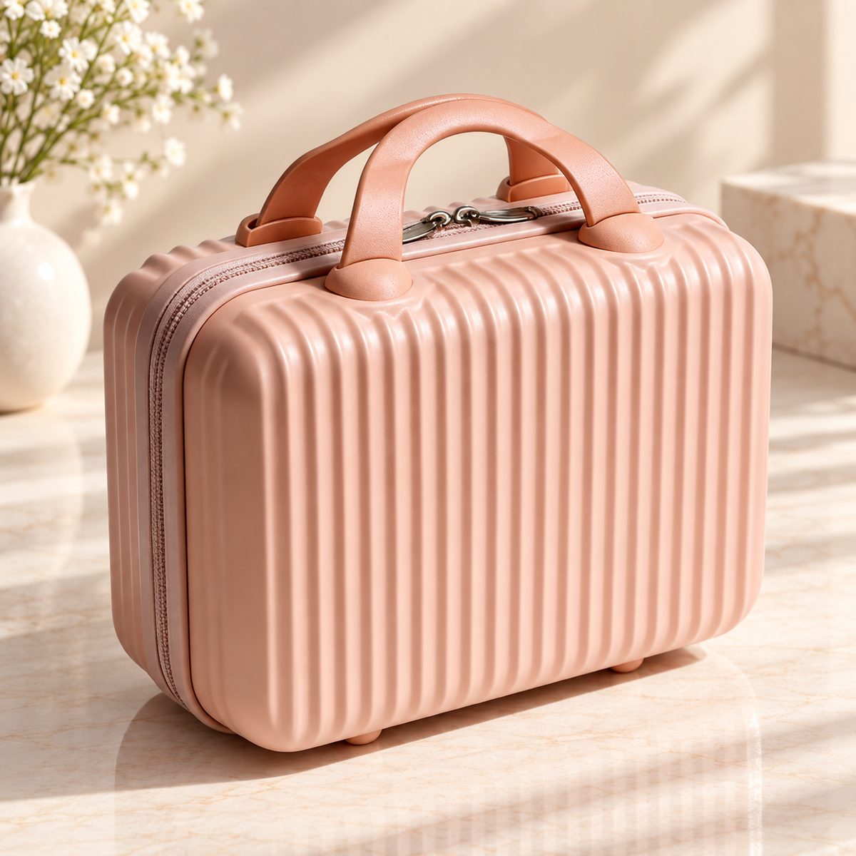 Hard Shell Travel Makeup Organizer