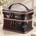 4-Piece Clear Cosmetic Organizer Set