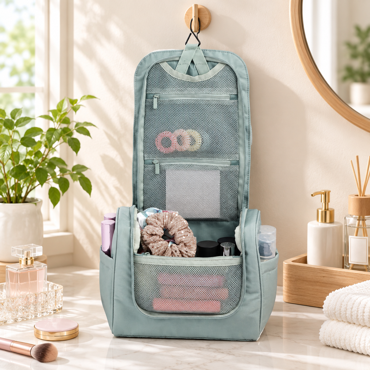 Large Hanging Beauty Organizer Bag